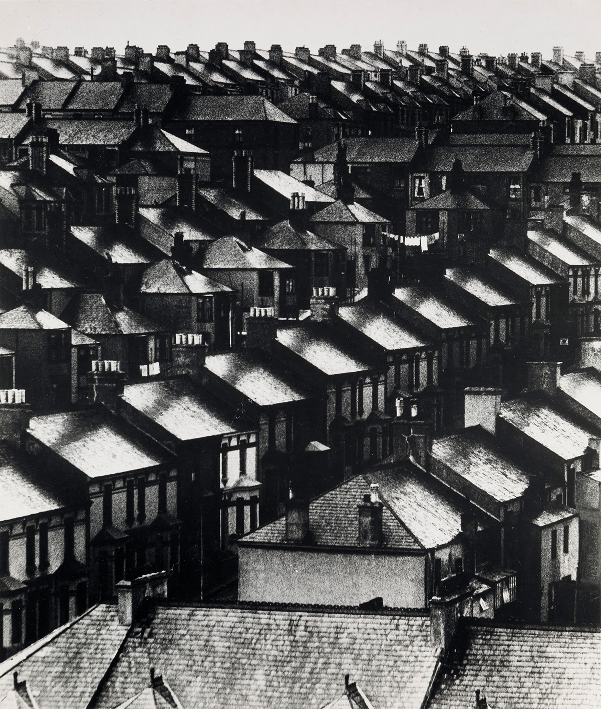 BILL BRANDT (1904-1983) Rainswept Rooftops.